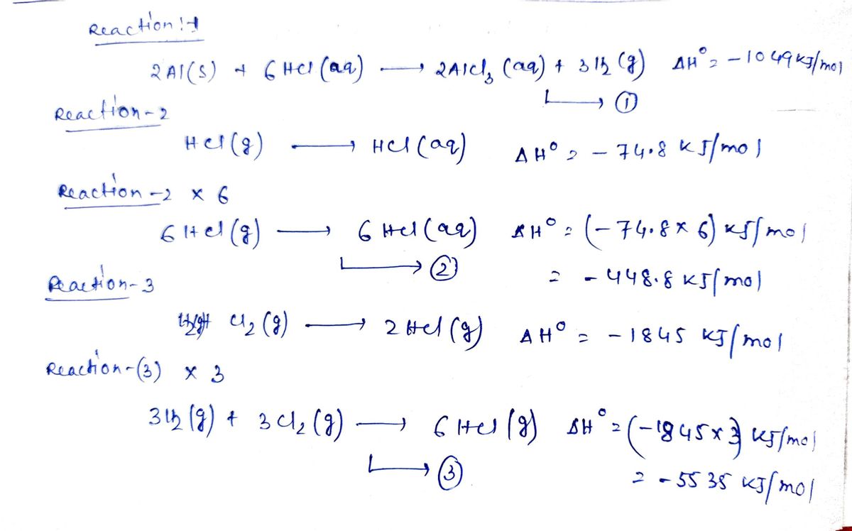 Chemistry homework question answer, step 1, image 1